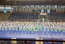 Lages sedia camping da seleção estadual e Curso Técnico Anual de Taekwondo